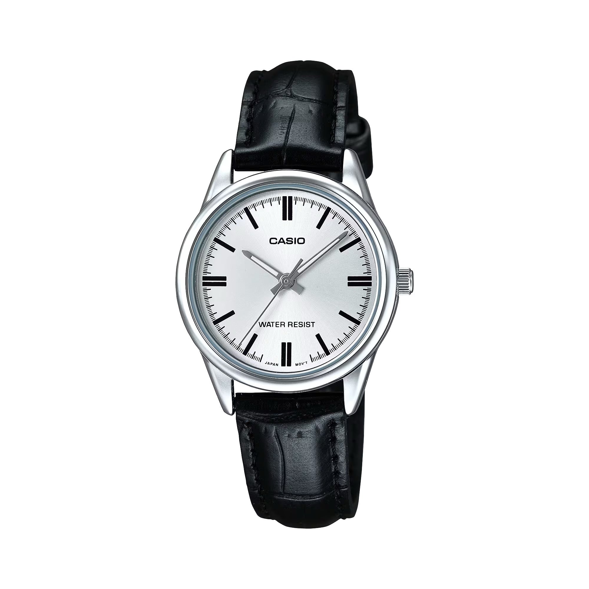 Casio Womens Leather Analog Watch