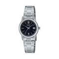 Casio Womens Stainless Steel Analog Watch