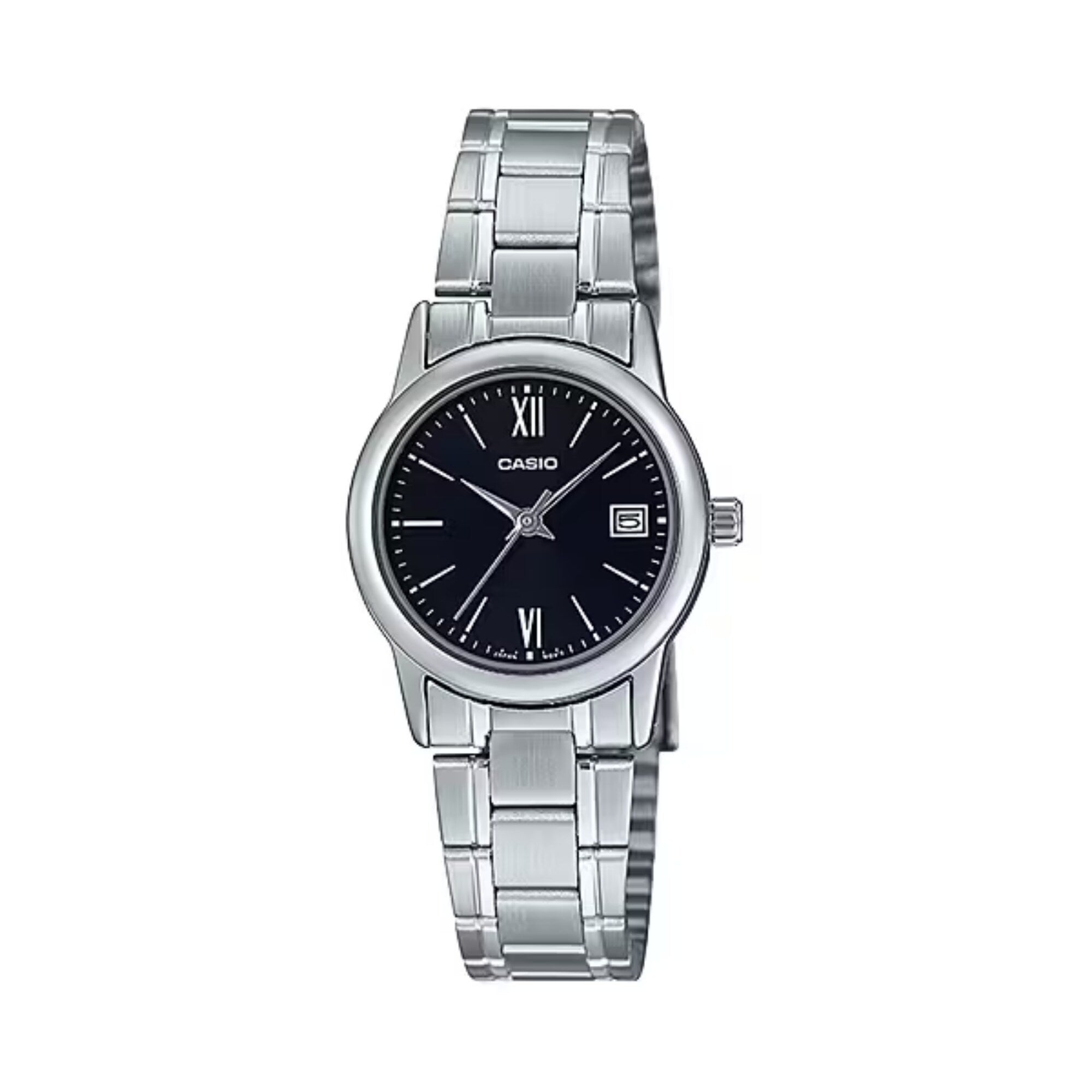 Casio Womens Stainless Steel Analog Watch