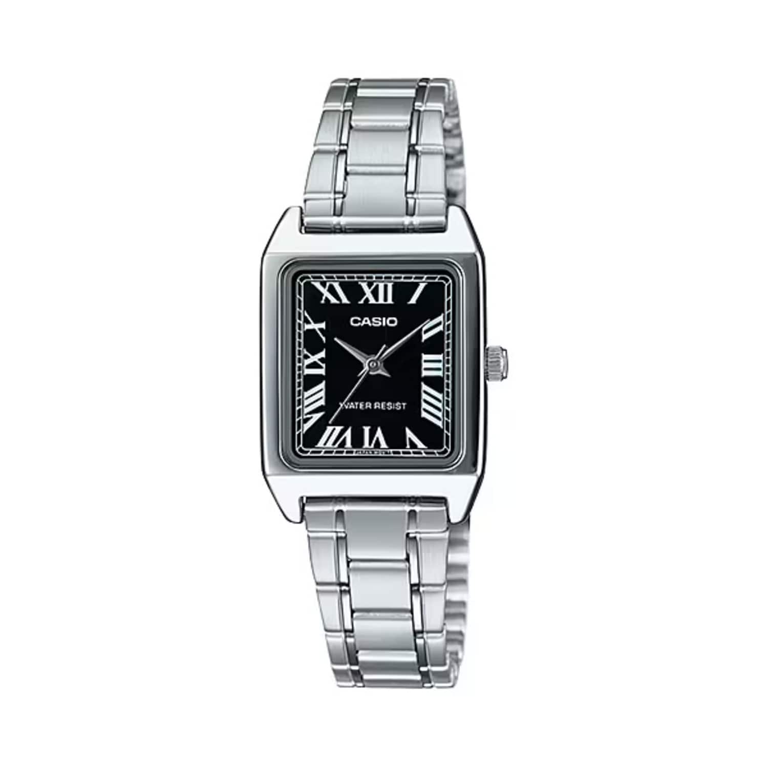 Casio Womens Stainless Steel Analog Watch