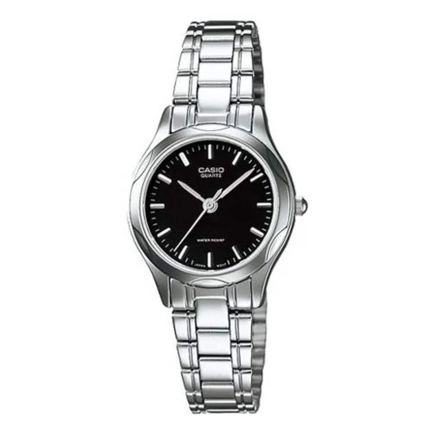 Casio Womens Stainless Steel Analog Watch