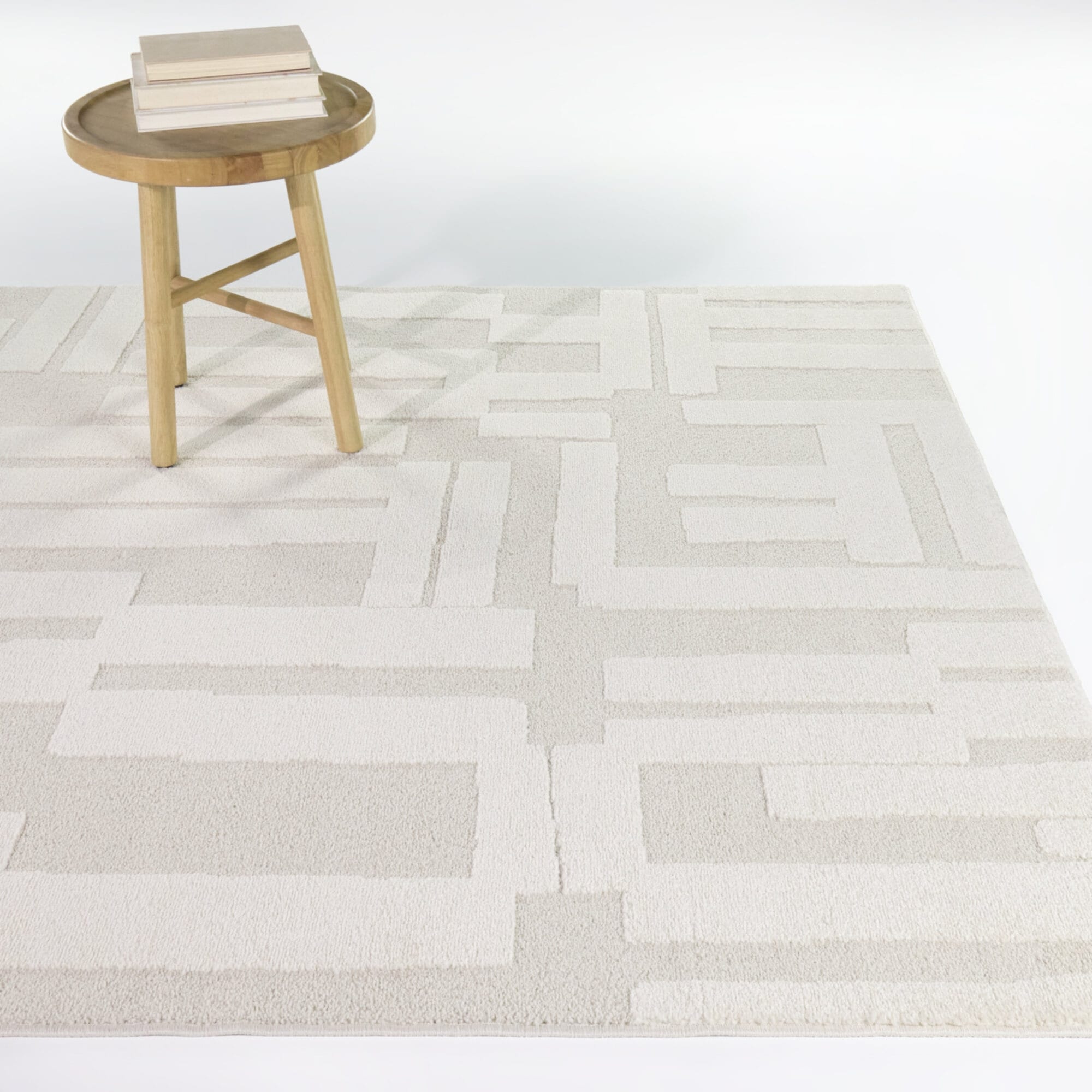Caspar Global Geometric Area Rug