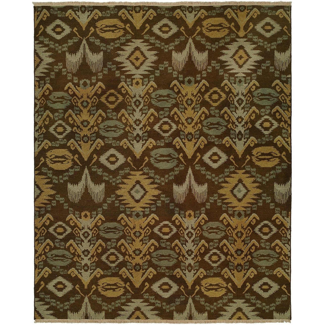 Caspian Multi Hand Knotted Soumak Area Rug
