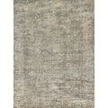 Cassina Handloomed Bamboo Silk Charcoal Green Area Rug