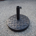 Cast Concrete 40 Lb Umbrella Base