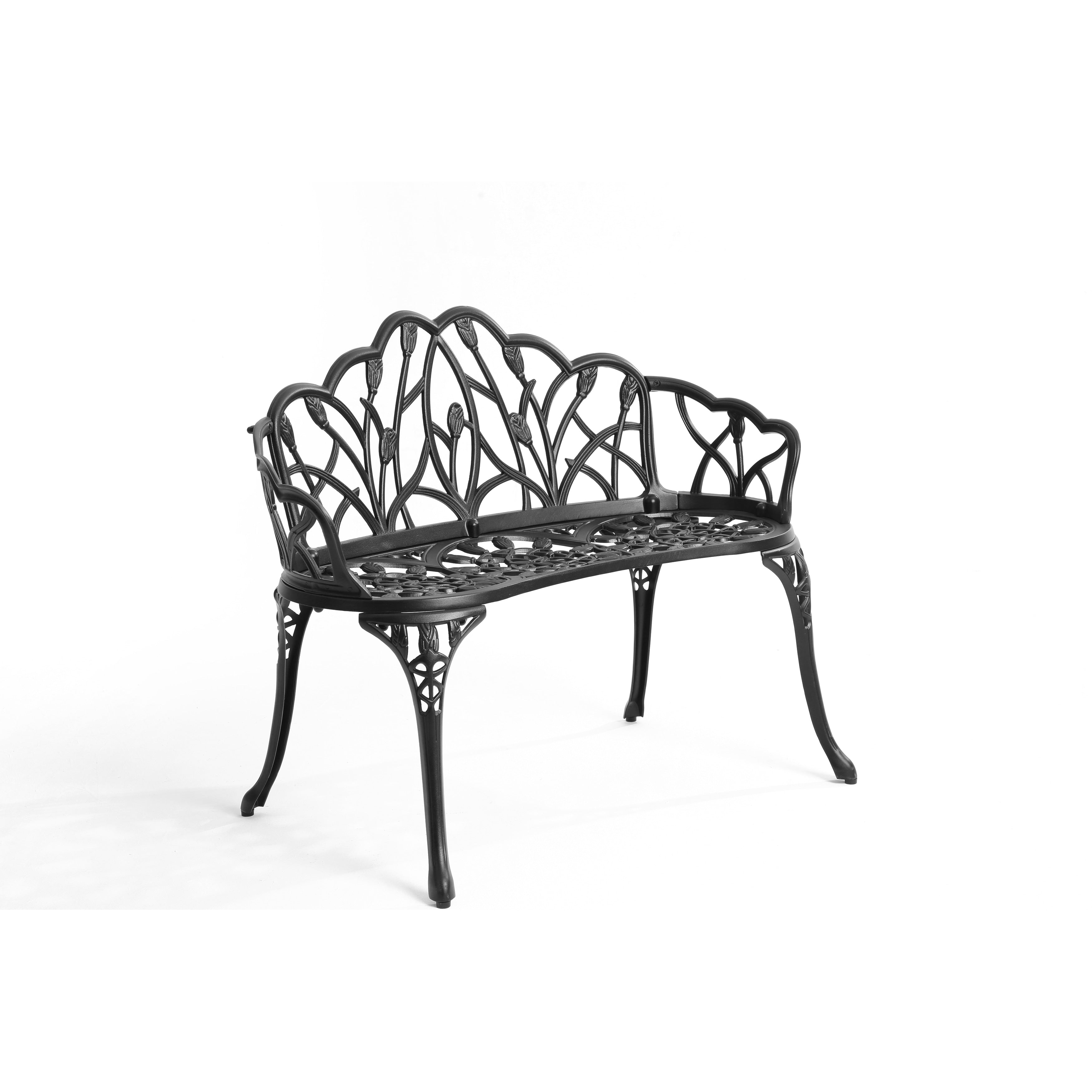Cast Aluminium Bench For Living Room