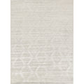 Castelli Handloomed Bamboo Silk Wool Ivory Area Rug 15 X 25