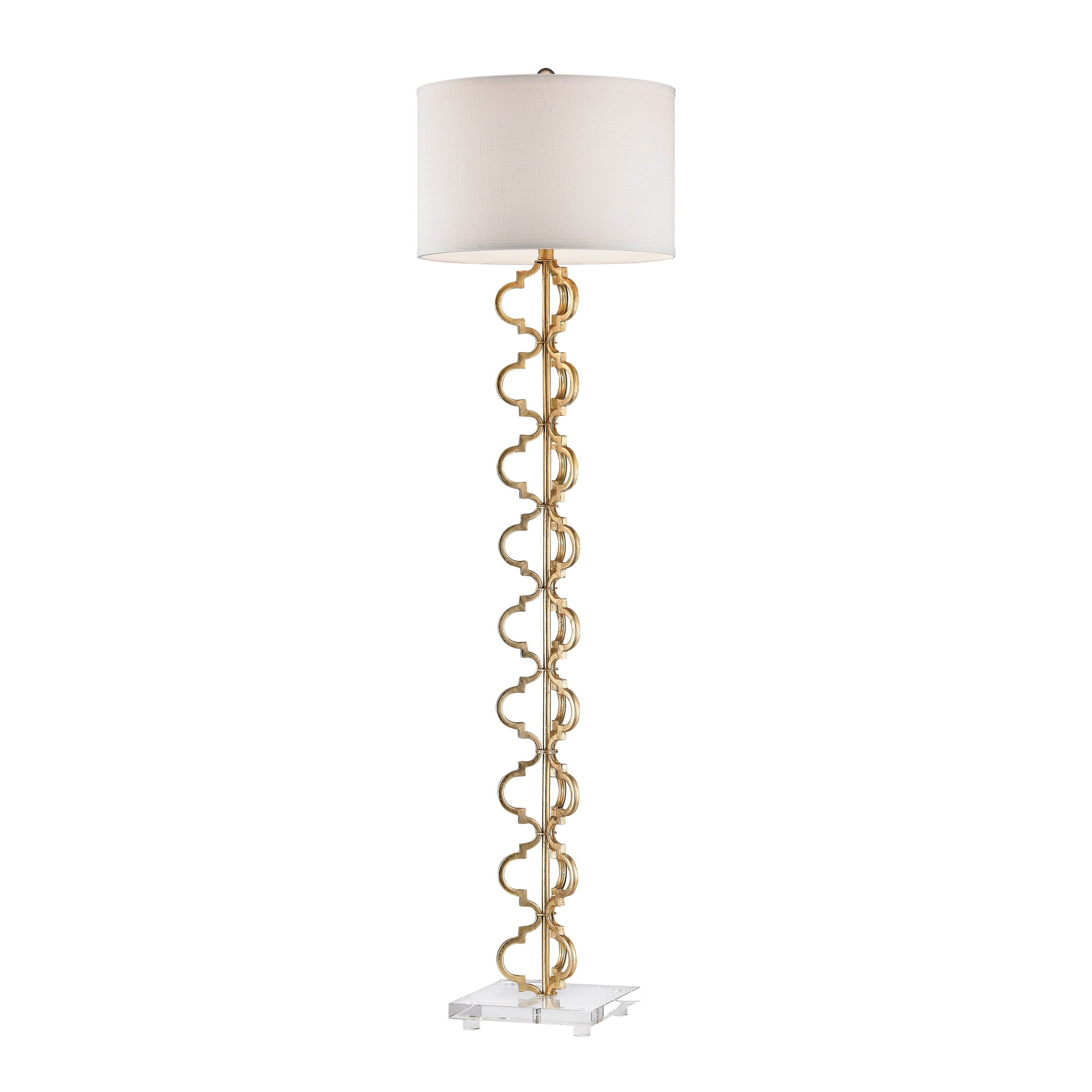 Castile 62 High 1 Light Sculptural Metal Floor Lamp 62 Inch H