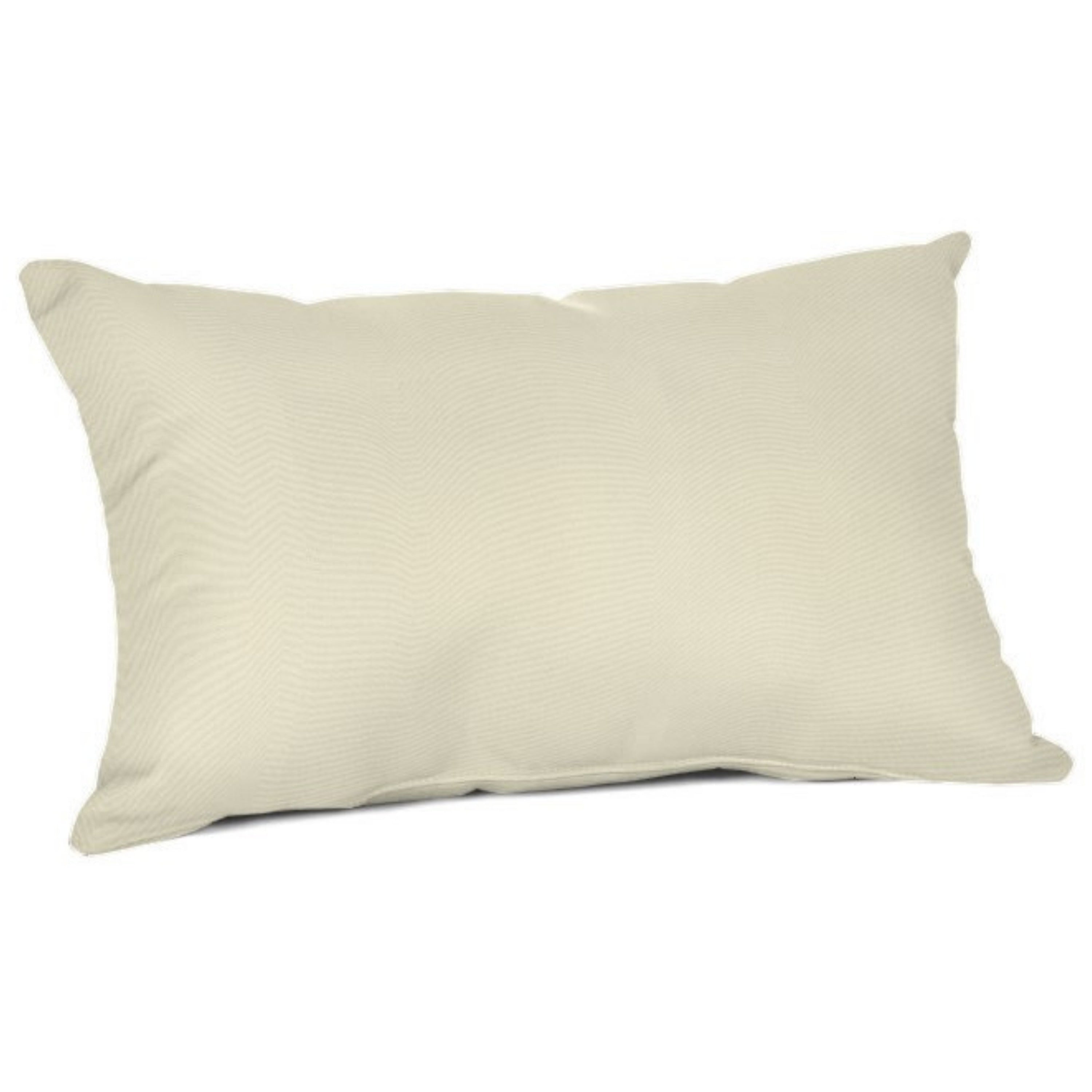 Casual Cushion Solid Sunbrella Fabric 1 Piece Outdoor Rectangle Throw Pillow