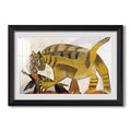 Cat Eating A Bird 1939 Pablo Picasso Custom Framed Print