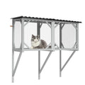 Cat Window Perch Cat Window Box For Large Indoor Cats Outdoor Cat Enclosure For Sunbathing Napping Overlooking
