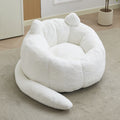 Cat Shaped Sofa With Long Tai Adult Bean Bag Sofa With Without Installation