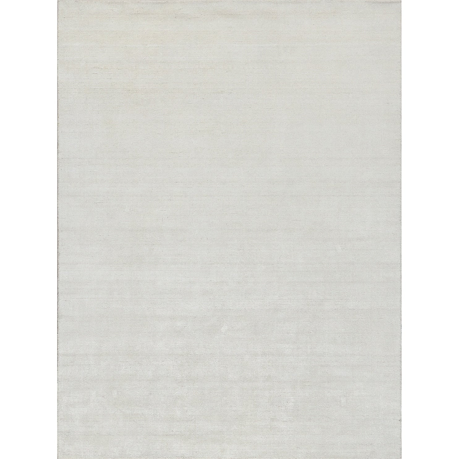 Catalina Handloomed Wool Bamboo Silk Ivory Area Rug