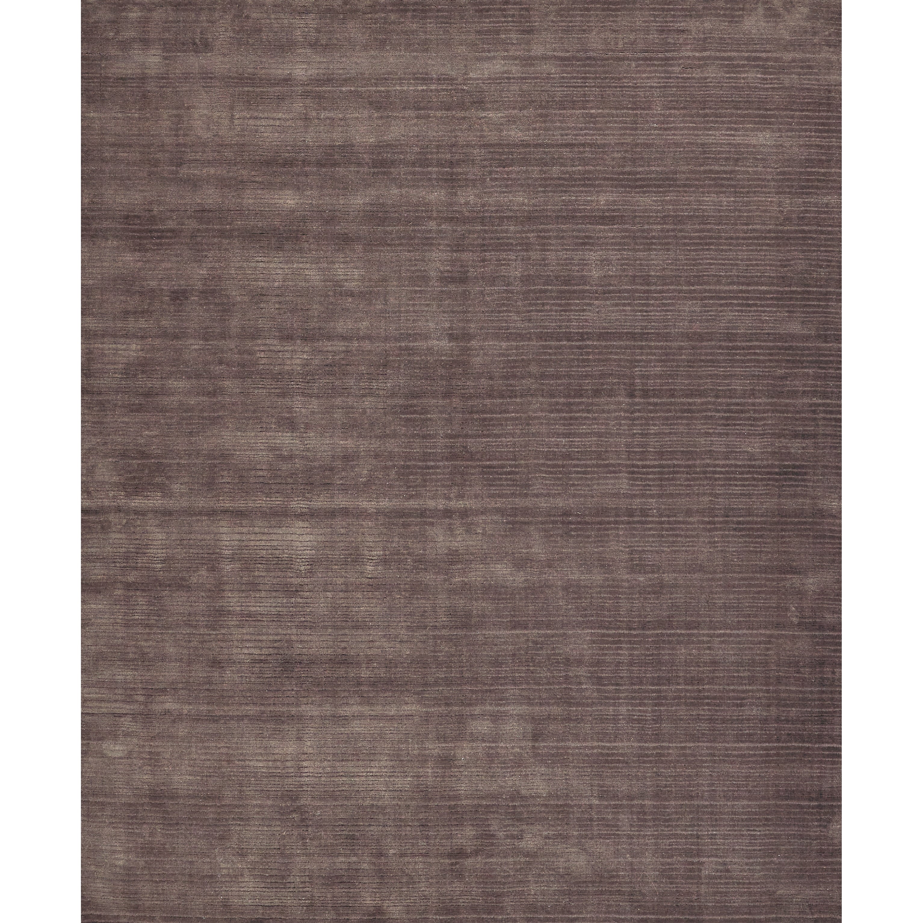 Cavallo Modern Handloomed Nylon Wool Brown Area Rug
