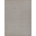 Cavallo Modern Handloomed Nylon Wool Silver Area Rug