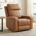 Cavron Leather Match Power Glider Recliner