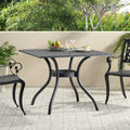 Cayman Outdoor Cast Aluminum Dining Table Only By Christopher Knight Home