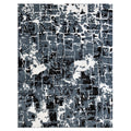 Cecily Hand Knotted Wool Bamboo Silk Denim Area Rug 8 X 10