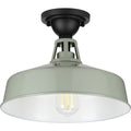 Cedar Springs Pistachio One Light Semi Flush Mount 12.87 X 15.6 X 15.6