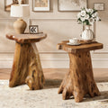 Cedar Wood Tree Root Stool 13.7 X 13.7 X 18.9
