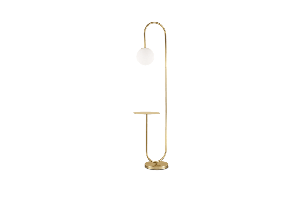 Cedric Floor Lamp with Table