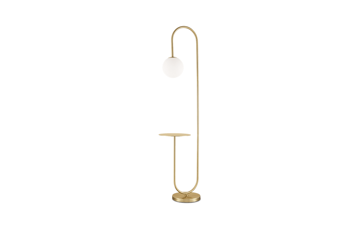 Cedric Floor Lamp with Table
