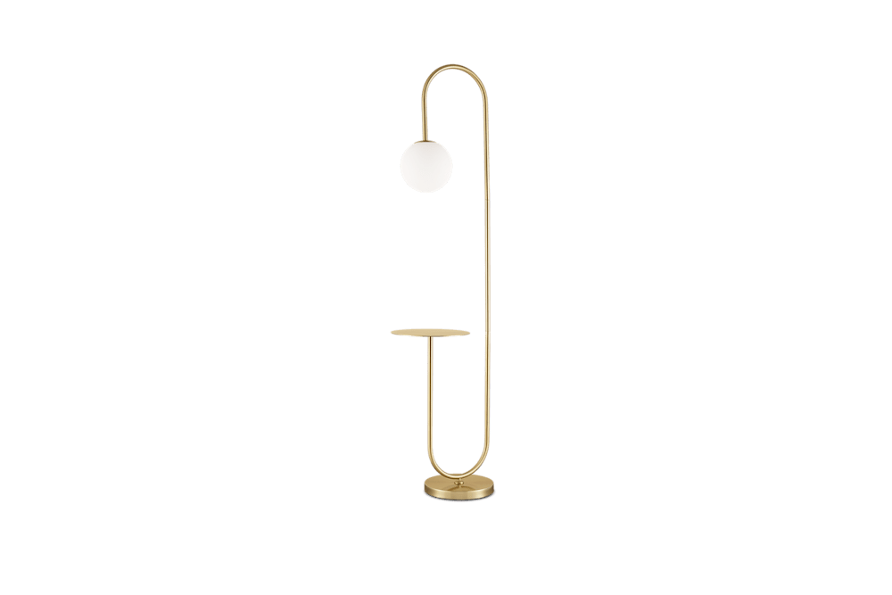 Cedric Floor Lamp with Table