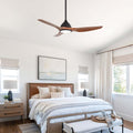 Ceiling Fan With Dimmable Led Light Reversible Motor