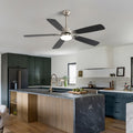 Ceiling Fan With Remote Control Reversible Motor