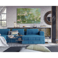 Celadon Waterlilies I Premium Gallery Wrapped Canvas
