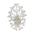 Celene 17 High 2 Light Sconce Aged Silver 17 Inch Tall
