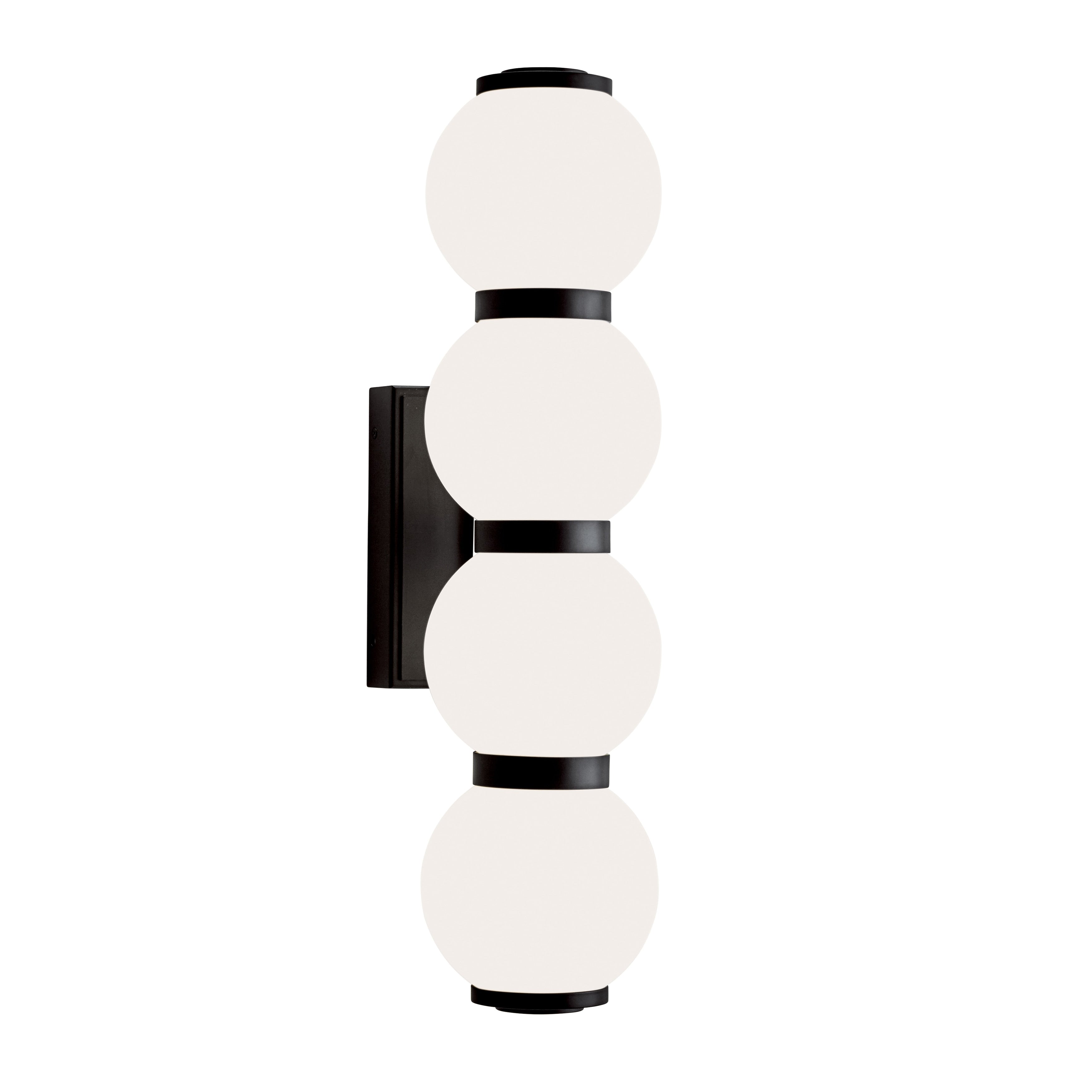 Celeste 24 High Integrated Led Sconce Chrome