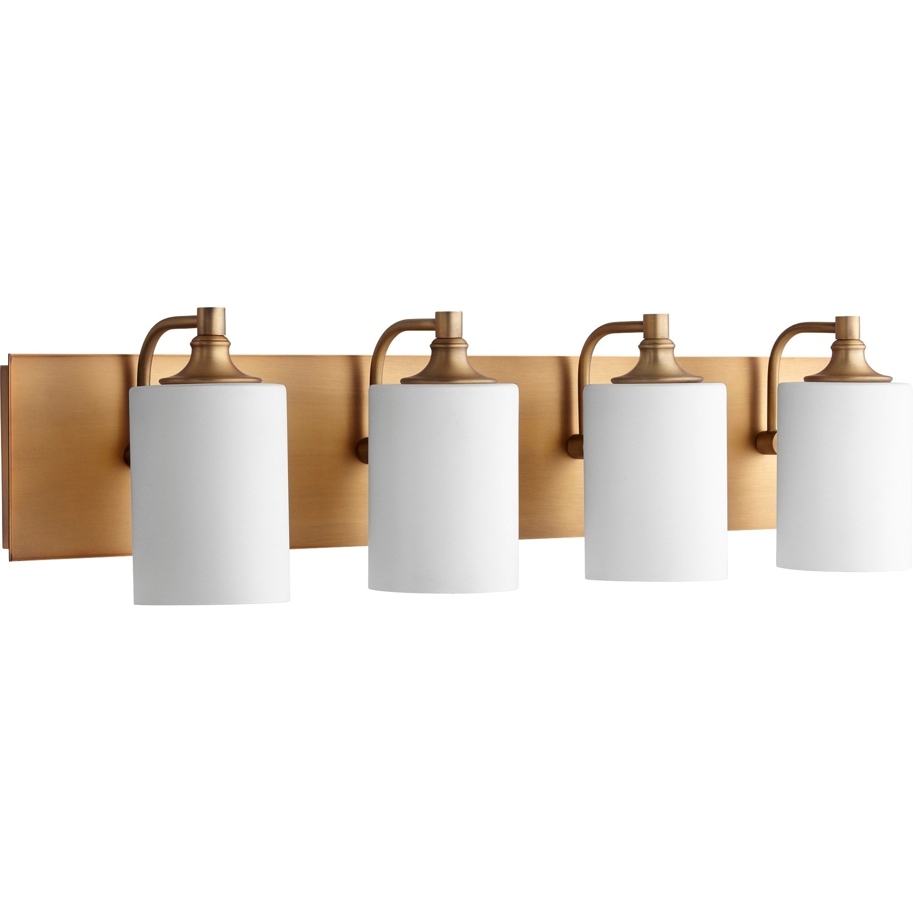 Celeste Aged Brass 4 Light Vanity Lighting