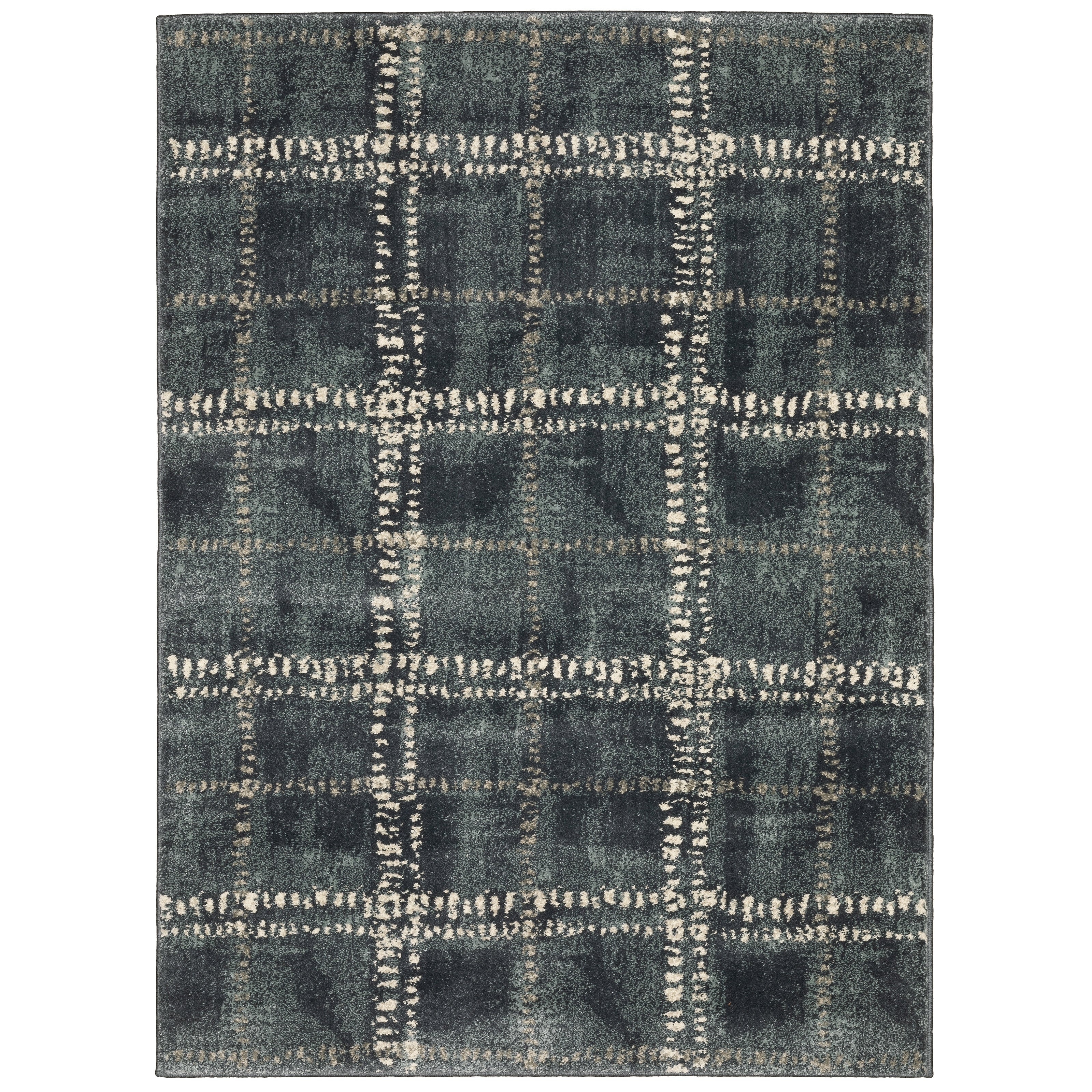 Celestia Vintage Plaid Area Rug
