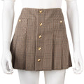 Celine Bandeau Pleated Mini Skirt