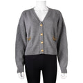 Celine Heritage Cashmere Gourmet Cardigan
