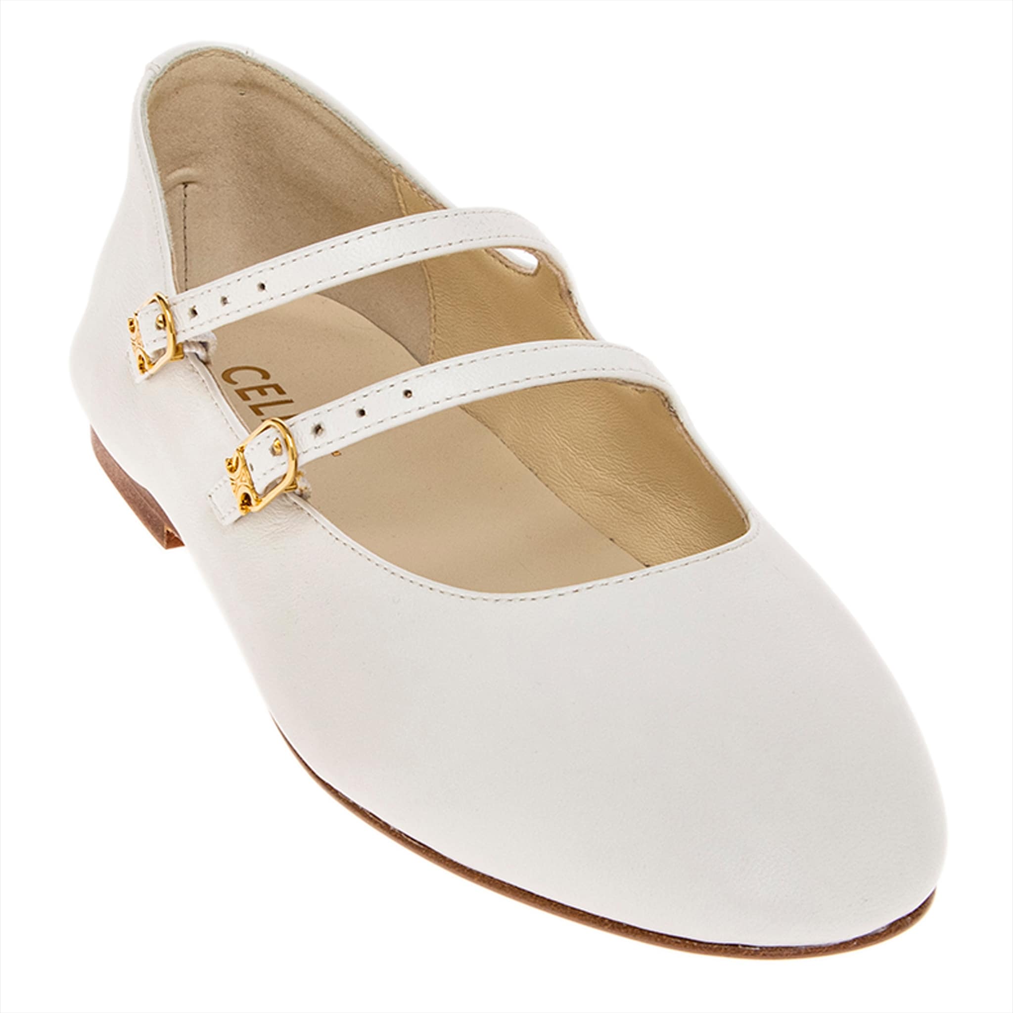 Celine Les Ballerines Double Strap Flats