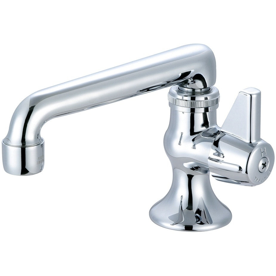 Central Brass Single Handle Bar Faucet 5 Cast Brass Spout 0280 Ah Chrome
