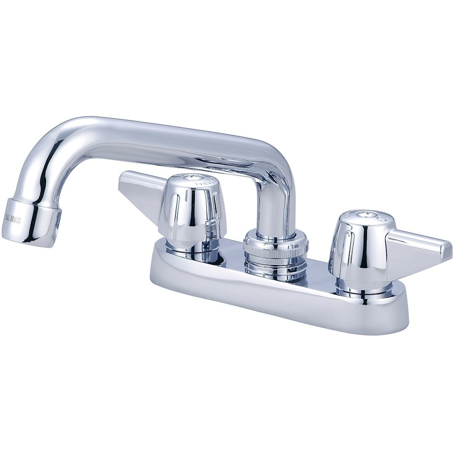 Central Brass Two Handle Cast Brass Kitchen Bar Faucet 6 Tube Swivel Spout 0084 A Chrome