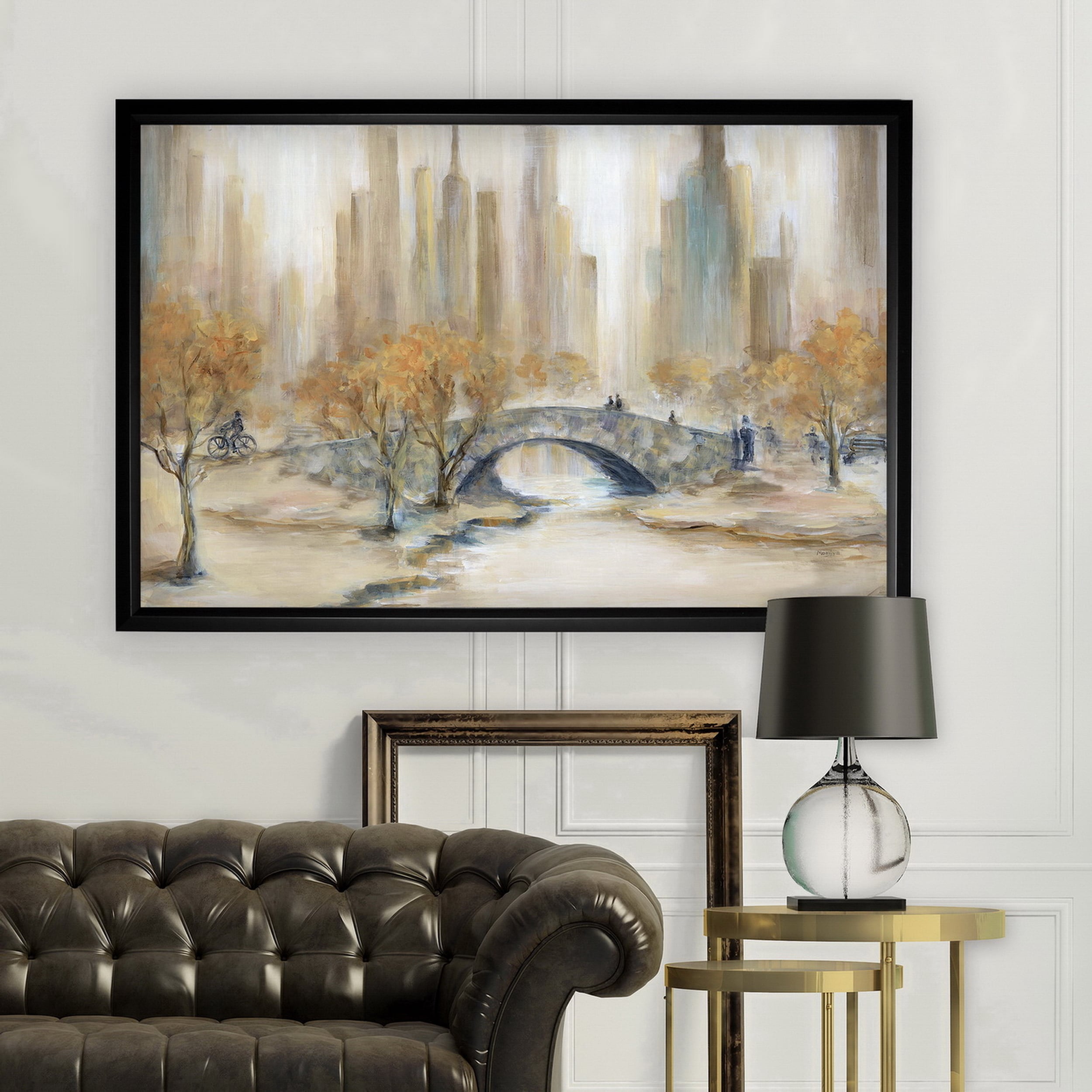 Central Park Black Frame