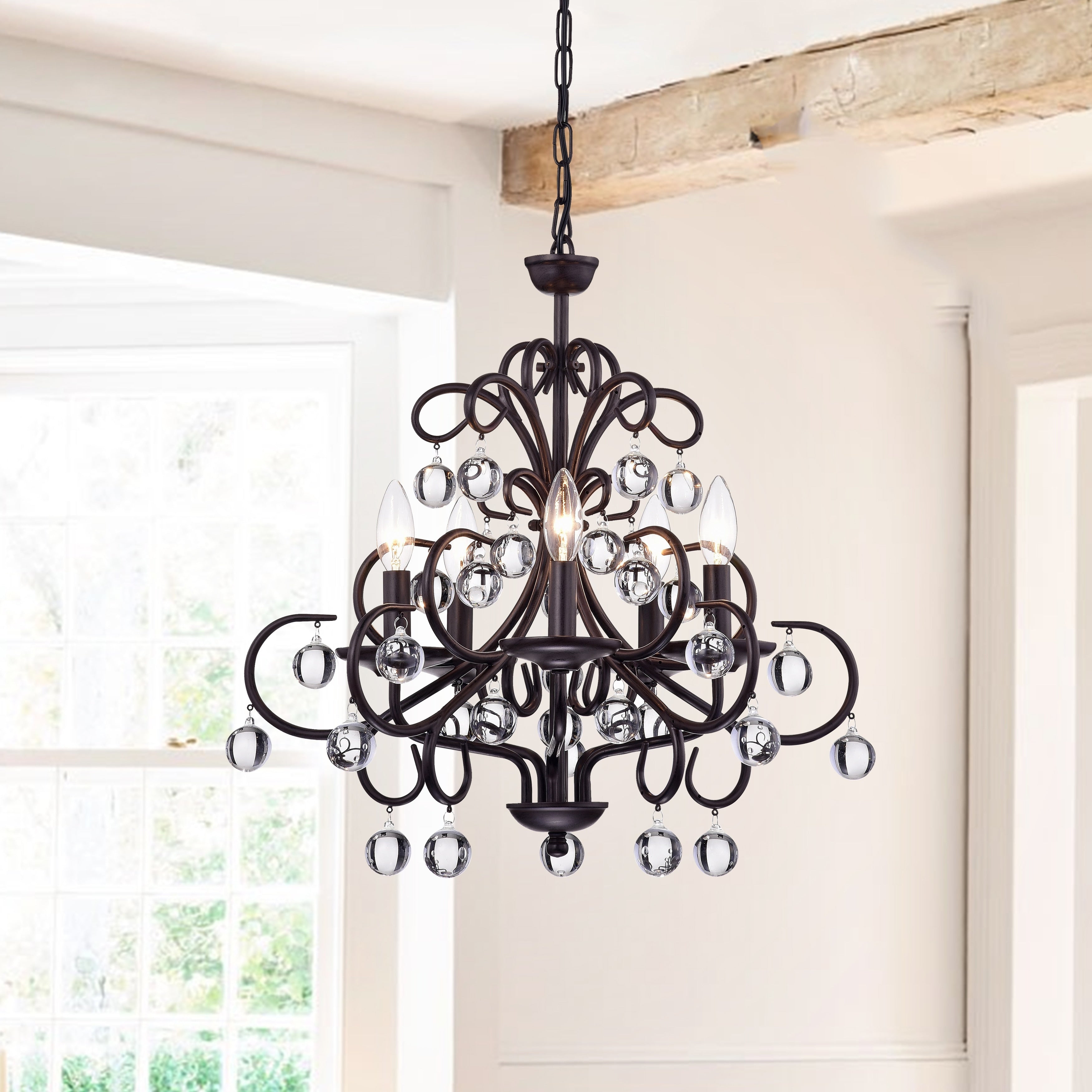 Cepheus 5 Light Candle Style Chandelier