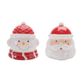 Ceramic Holiday Canister Set Of 2