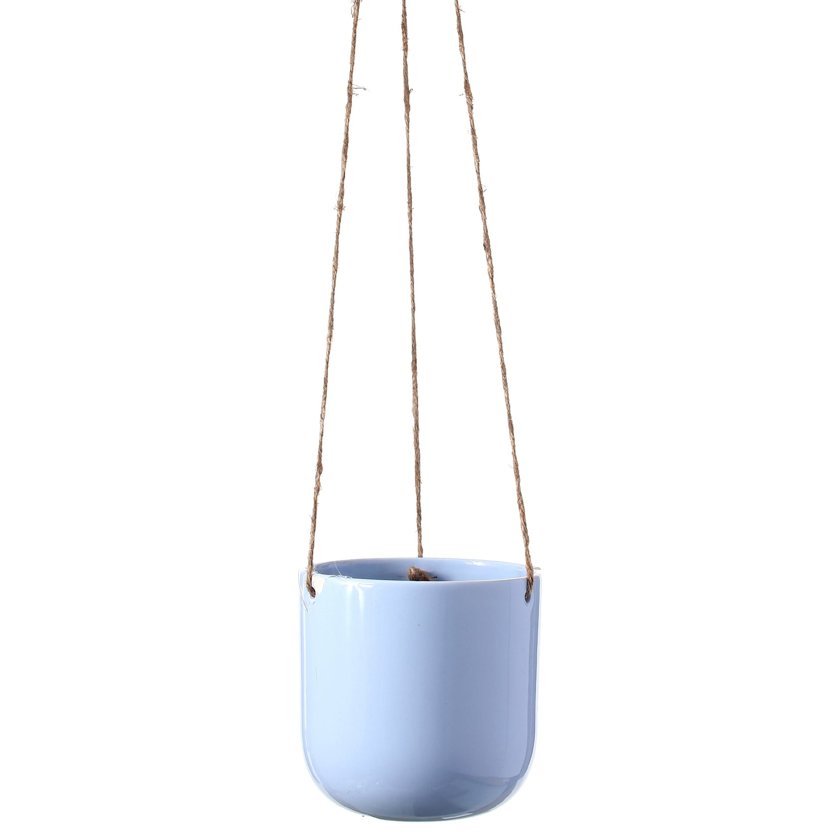 Ceramic Shiny Hanging Planter 5 X 5 X 35