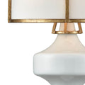 Ceramique 15 High 1 Light Sconce Antique Gold Leaf 15 Inch Tall