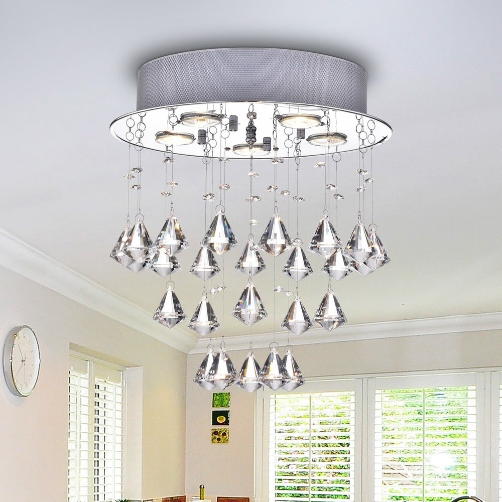 Cerda 5 Light Crystal Chandelier
