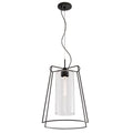 Cere 14.25 Inch Wide 1 Light Pendant In Matte Black 14.25In W X 14.25In D X 20In H