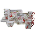 Certified International Evergreen Christmas 16 Piece Dinnerware Service For 4