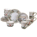 Certified International Holly And Ivy 16 Piece Dinnerware Set