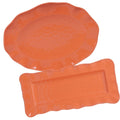Certified International Perlette 2 Piece Platter Serveware Set