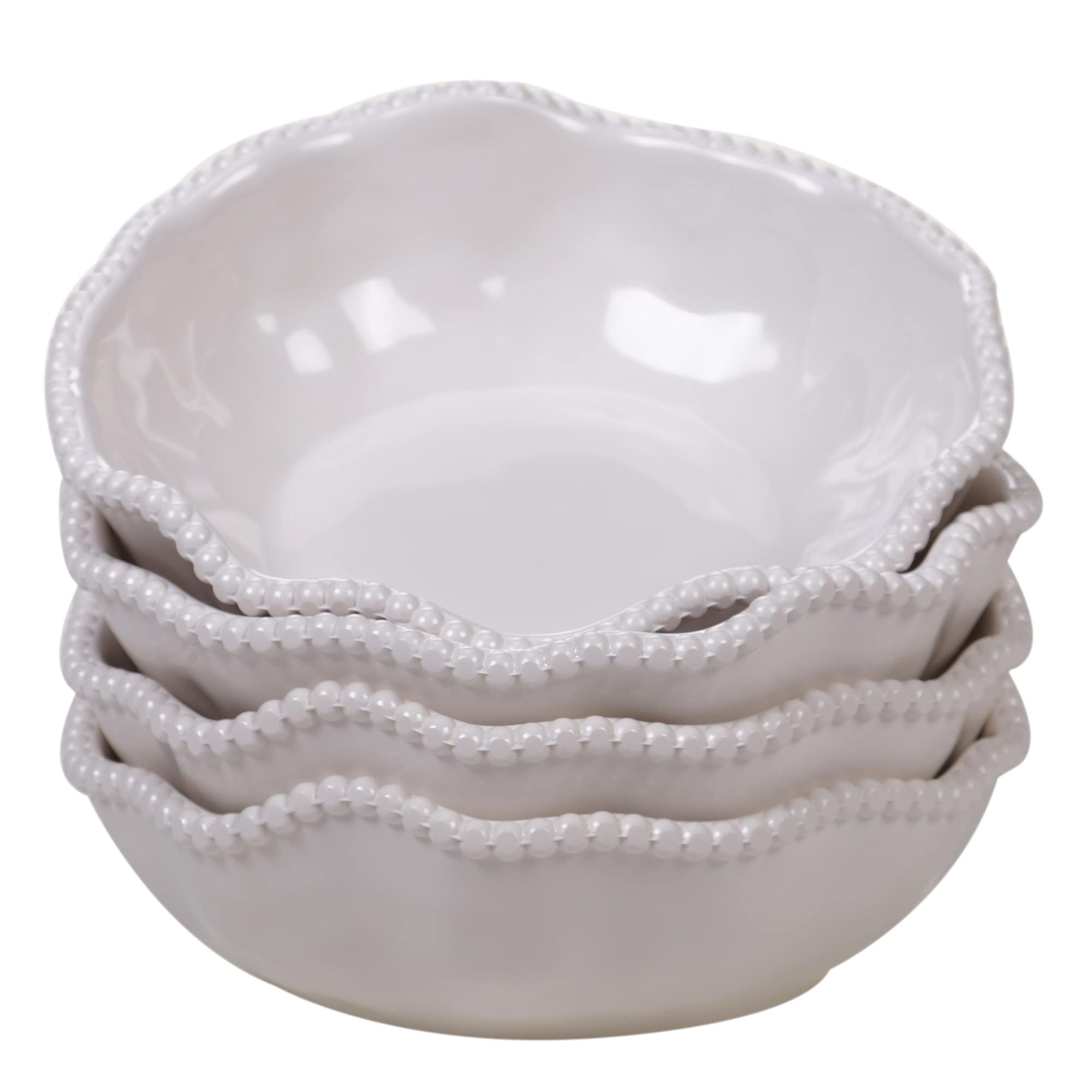 Certified International Perlette Melamine All Purpose Bowls Set Of 4